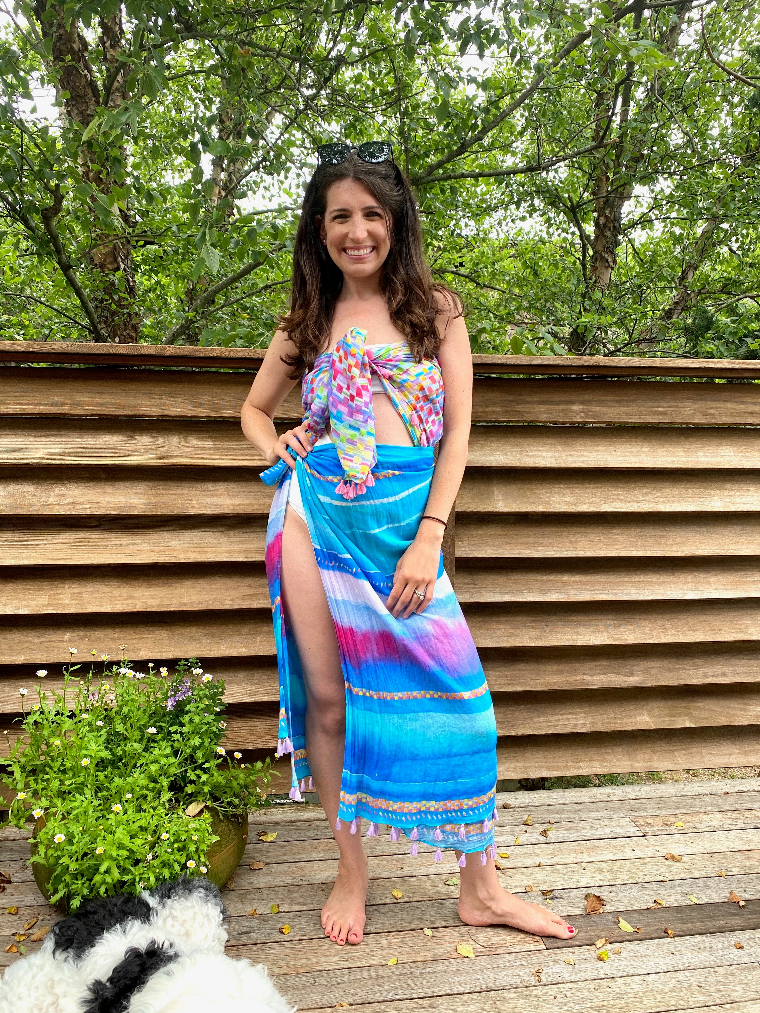How To Tie A Sarong Different Ways PureWow, 48% OFF