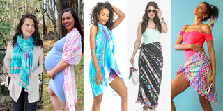 1 Sarong, 5 Ways, 1 Weekend. Here We Go!