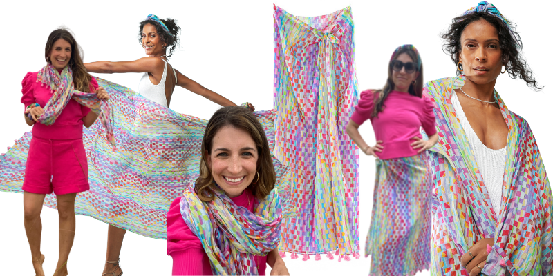 How to: Style Your Sarong for Transitional Weather