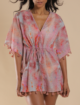 DESERT DYES DRAWSTRING CAFTAN