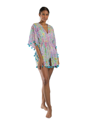 PALM BEACH DRAWSTRING CAFTAN