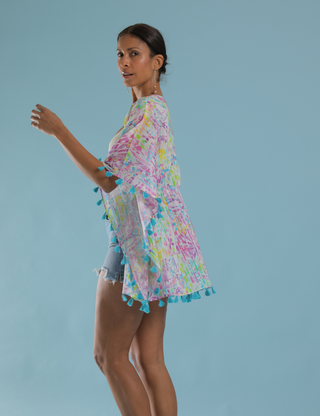 PALM BEACH DRAWSTRING CAFTAN