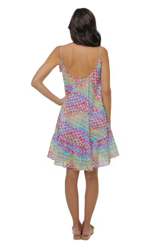 RAINBOW SWING DRESS